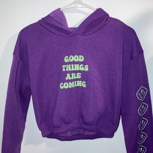 Rue 21 womens cropped hoodie